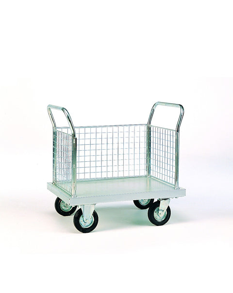 Zinc Plated Platform Truck